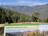 Mirador del refugio del Gall Fer